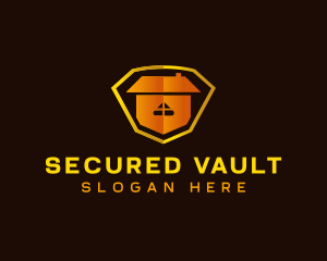 Home Security Shield logo design