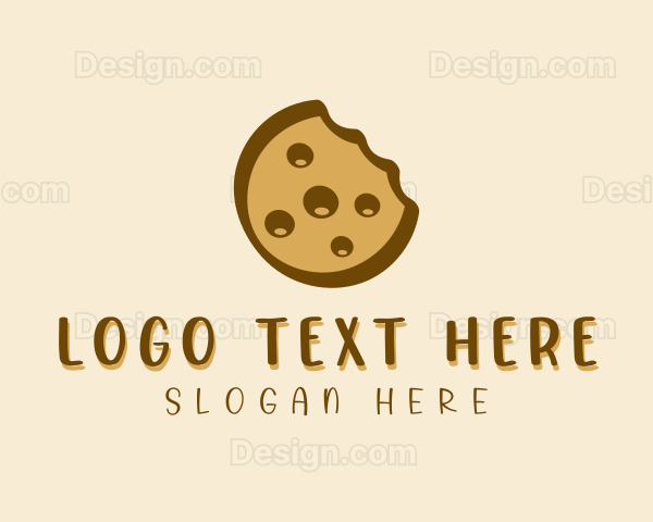 Cookie Pastry Snack Logo