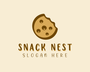 Cookie Pastry Snack  logo design