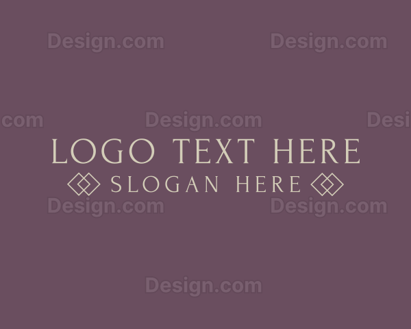 Luxury Marketing Business Logo