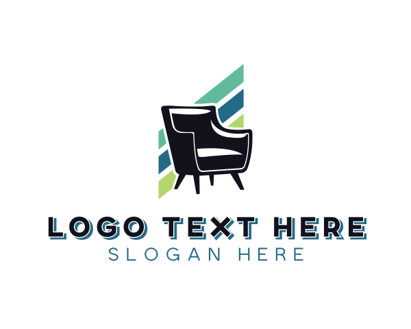 Upholsterer logo example 1