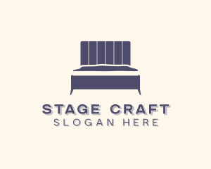 Bed Home Staging logo design