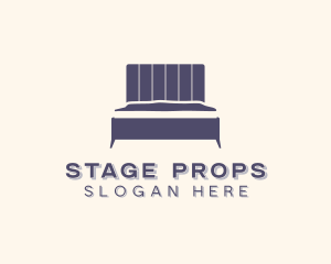 Bed Home Staging logo design