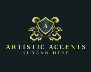 Luxury Ornamental Floral logo design