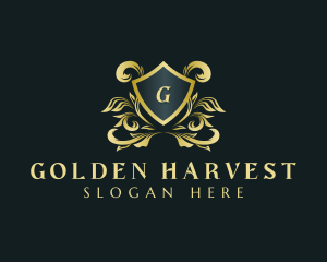 Luxury Ornamental Floral logo design