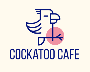 Pet Blue Cockatoo logo