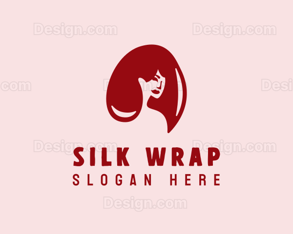 Hair Woman Salon Logo