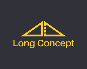Golden Ruler Bridge Architecture  logo