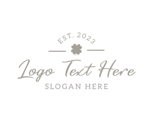 Clover Leaf Wordmark logo