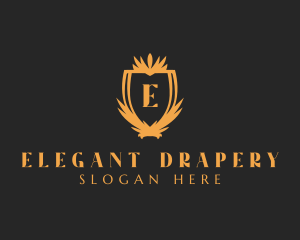 Elegant Royalty Shield logo design