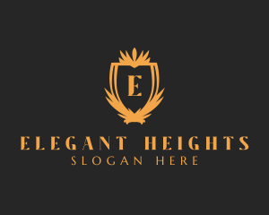 Elegant Royalty Shield logo design