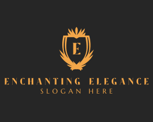 Elegant Royalty Shield logo design