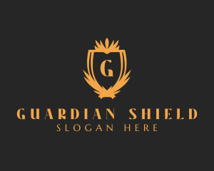 Elegant Royalty Shield logo design