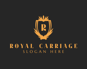 Elegant Royalty Shield logo design