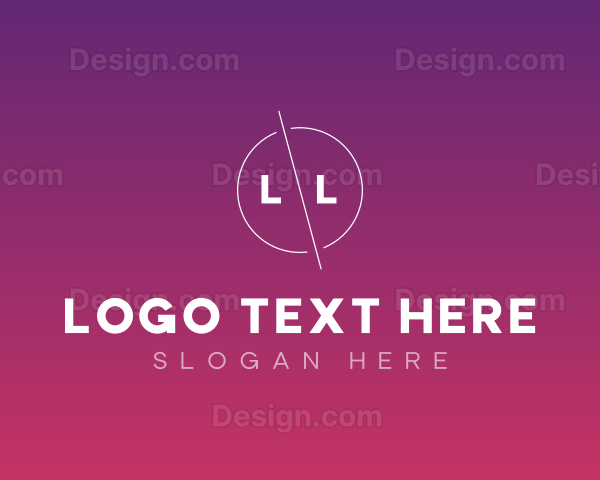 Modern Minimalist Badge Logo