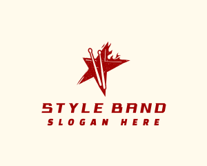 Rock Band Drumstick logo design