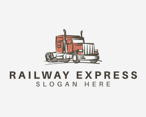 Freight Cargo Express logo design