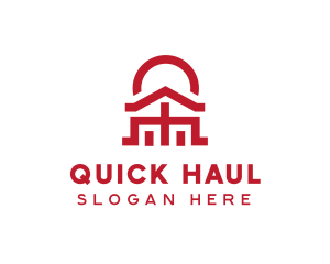 Asian Temple  Landmark logo design