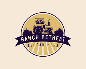 Tractor Ranch Agriculture logo design