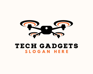 Drone Camera Gadget logo design