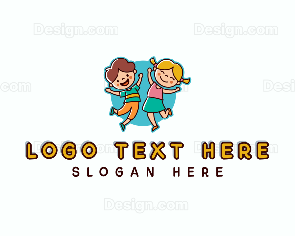 Playful Kids Nursery Logo