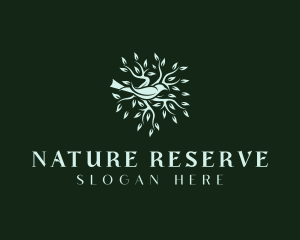 Bird Tree Nature logo design