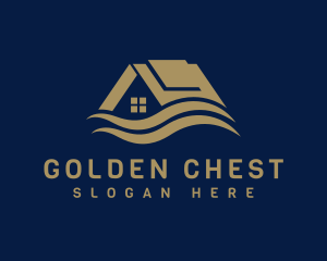 Golden Professional Roofing logo design