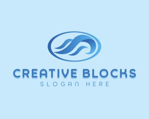 Creative Wave Agency logo design