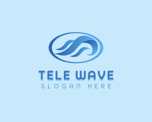 Creative Wave Agency logo design