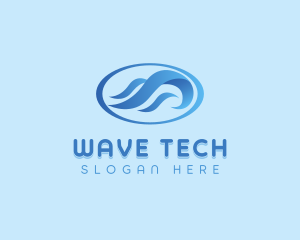 Creative Wave Agency logo design