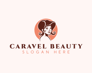 Woman Beauty Pinup logo design