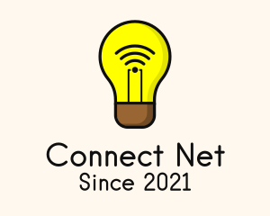 Wifi Light Bulb logo