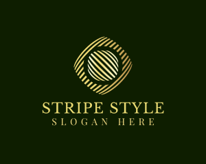Corporate Premium Stripe Cube logo