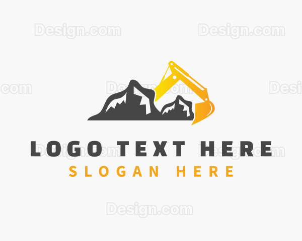 Mountain Builder Excavator Logo