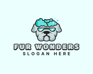 Dog Grooming Bath logo