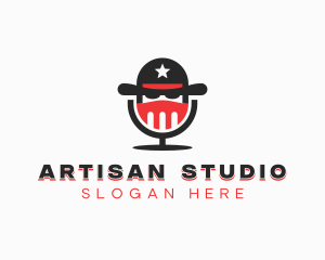 Cowboy Studio Podcast logo design