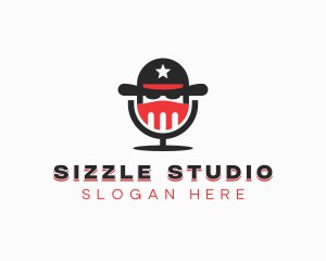 Cowboy Studio Podcast logo design