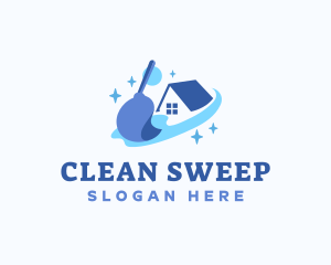 House Mop Sanitation logo