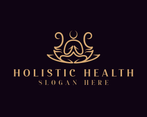 Holistic Spiritual Yoga logo design