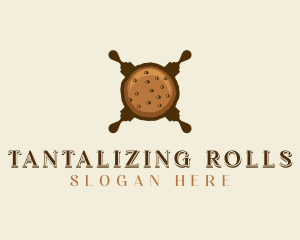 Cookie Rolling Pin logo design