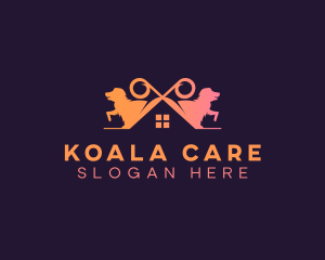 Dog Pet Care Veterinary logo design