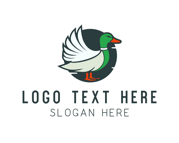 Geese logo example 2