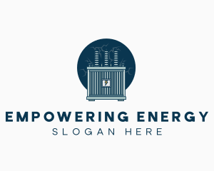 Transformer Power Supply logo design