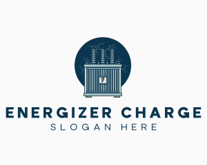 Transformer Power Supply logo design