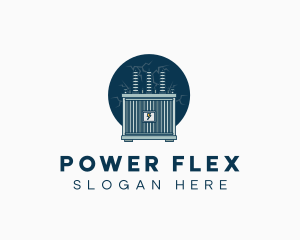 Transformer Power Supply logo design