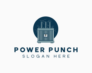 Transformer Power Supply logo design