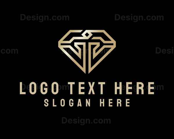 Modern Luxury Diamond Logo