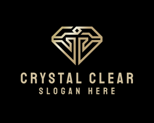 Modern Luxury Diamond logo design