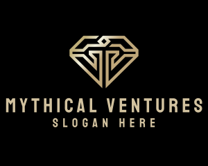 Modern Luxury Diamond logo design