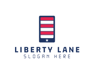 Patriotic Mobile Phone logo